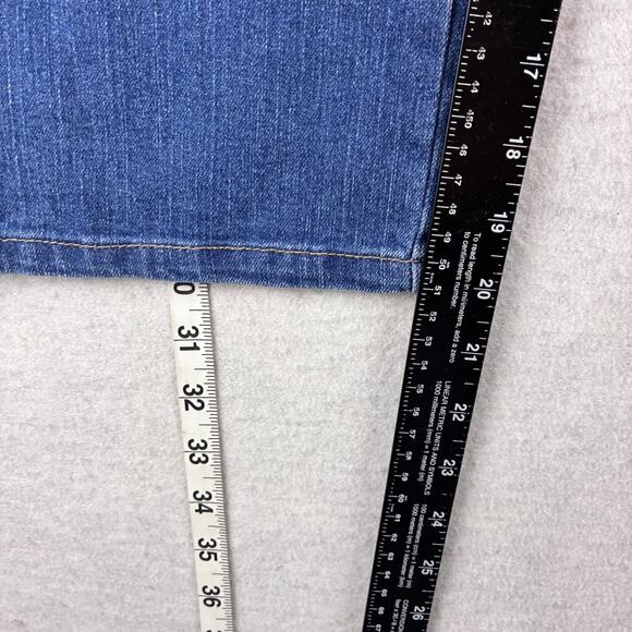 Kim Rogers Straight Leg Easy Fit Jean Capris Women's 6P Comfort Cotton Stretch - Picture 14 of 16